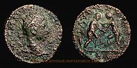 Laodikea ad Mare in Syria, 218-222 AD., Elagabalus, Ã†19, BMC 105 var. 