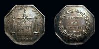 1880-1920 AD., France, Epernay (Marne), Chambre des Notaires, silver medal, Lerouge 127a.