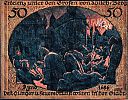 1921 AD., Germany, Weimar Republic, Erkelenz, town, Notgeld, collector series issue, 50 Pfennig, Grabowski/Mehl 348.1a-3/6. 7652 Reverse