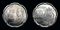 2000 AD., Spain, Juan Carlos I, Madrid mint, 50 Pesetas, KM 991.