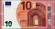 European Union, European Central Bank, Pick 21f. 10 Euro, 2019 AD., Printer: Oberthur Fiduciaire AD, Sofia, Bulgaria, F004C2-FA4009028724 Obverse 