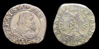 1639 AD., German States, Bohemia, Habsburg, Ferdinand III, Prague mint, 1 Kreuzer.