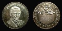 United States, 1970 AD., Henry Ford commemorative silver medal, Franklin Mint, Pennsylvania, ANS 1971.53.2.