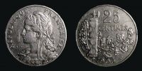 1905 AD., France, Paris mint, 25 Centimes, KM 856.