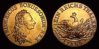 1991 AD., Germany, medal on king Friedrich II of Prussia, by Bayerisches Münzkontor Göde.