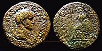  68 AD., Galba, Rome mint, Sestertius, RIC 241.