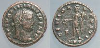308-309 AD., Galerius, Cyzicus mint, Follis, RIC 42.