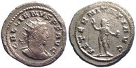 260-268 AD., Gallienus, Antiochia mint, silvered Ã† Antoninianus, GÃ¶bl 1611b.