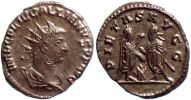 256-258 AD., Gallienus, Samosata mint, Antoninianus, GÃ¶bl 1684m.