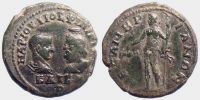 Mesembria in Thracia, 244-246 AD., Philip II., 4 Assaria, Moushmov 4035.