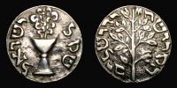 Central Europe, 1700-1900 AD., religious medal, souvenir Shekel, white metal. 
