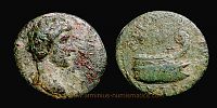 Coela in Thracia, 144-161 AD., Marcus Aurelius Caesar, Ã†19, RPC online temporary no. 5013.