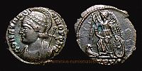 330-331 AD., City Commemorative Constantinopolis, Treveri mint, Follis, RIC 530. 