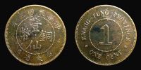 China, 1914 AD., Republic, Kwang-tung province, Guangzhou (Canton) mint, 1 Cent, KM Y 417.