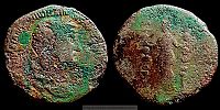 120-121 AD., Hadrian, Rome mint, Sestertius, RIC 410. 