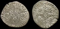 1550 AD., France, King Henry II., MontÃ©limar mint, Douzain aux croissants.