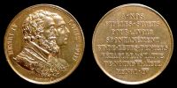 1817 and later, France, Bronze Medal, issued by Louis XVIII, commemorative medal by Gayrard for re-establishment of the statue of King Henri IV, re-strike.