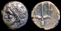 Syracuse in Sicily, 275-215 BC., Hieron II, Ã† 19, Calciati II, 195.