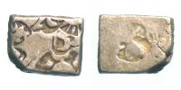 India, Mauryan Empire, 321-187 BC., Punchmarked Karshapana silver coinage.