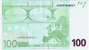 European Union, European Central Bank, Pick 12s. 100 Euro, 2004-2011 AD., Printer: Banca d'Italia, Italy, J028H1-S20997868021 Reverse 