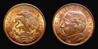 Mexico, 1967 AD., Mexico City mint, 10 Centavos, KM 433.