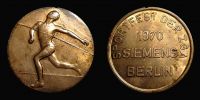 1970 AD., Germany, Siemens company in Berlin, vocational training college, bronze medal.