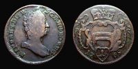 1765 AD., German States, Austria, Habsburg monarchy, Maria Theresia, Vienna mint, 1 Pfennig, KM 1979.