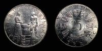 1960 AD., Austria, 40th anniversary of the Carinthian Plebescite commemorative, Vienna / Wien mint, 25 Schilling, KM 2890.