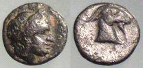 Aegae in Aeolis,   300-200 BC., Chalkus, SNG von Aulock 1593.