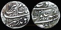 India, Mughal India, 1705 AD., Aurangzeb, Burhanpur mint, Rupee, KM 300.24.