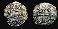 1250-1254 AD., Italy, Kingdom of Sicily, Conrad IV of Germany, Brindisi mint, Denaro, Spahr 155.