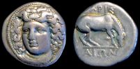 Larissa in Thessalia,  395-343 BC., Drachm, SNG Cop 121.