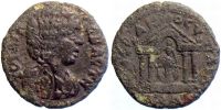 Hypaepa in Lydia, 193-211 AD., Julia Domna, Ã†21, BMC 39 / Howgego 233.