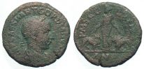 Viminacium in Moesia Superior, 240-241 AD., Gordian III., Sestertius, Martin 1'08'5.