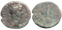  97 AD., Nerva, Rome mint, As, RIC 83.