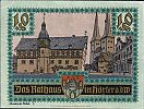 1921 AD., Germany, Weimar Republic, HÃ¶xter (town), Notgeld, collector series issue, 10 Pfennig, Grabowski/Mehl 618.1-1/3. 31820 Reverse 