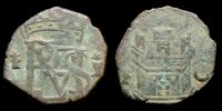 1566-1576 AD., Spain, Felipe II., Cuenca mint, Blanca, CayÃ³n 3121.