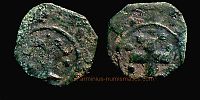 1258-1262 AD., Kingdom of Sicily, Manfredi, Messina mint, Denaro, Spahr 211.