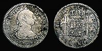 1787 AD., Carlos III, Mexico City mint, 1 Real, CayÃ³n 10676.