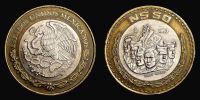 Mexico, 1993 AD., Mexico City mint, 50 Pesos, Ninos Heroes commemorative, KM 571. 