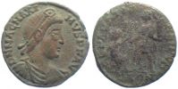 383-388 AD., Magnus Maximus, Arelate mint, Ã†-2, RIC 26a.