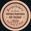 1920 AD., Germany, Weimar Republic, Görlitz, Görlitzer Nachrichten und Anzeiger, Notgeld, collector series issue, 40 Pfennig, Grabowski/Mehl 449.3b var. 01947 Obverse 