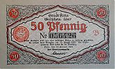 1922 AD., Germany, Weimar Republic, Köln, town, Notgeld, collector series issue, 50 Pfennig, Grabowski/Mehl 717.1-2/3. B 056426 Obverse 