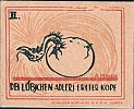 1921 AD., Germany, Weimar Republic, Lübeck (Stadtkasse), Notgeld, collector series issue, 20 Pfennig, Grabowski/Mehl 831.1a-2/5. Reverse 