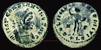 316 AD., Constantinus I, Lugdunum mint, Æ3 / Follis? , cf. RIC 62.