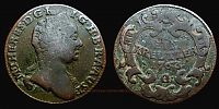 1763 AD., German States, Graz in Styria, Habsburg rule, Maria Theresia, Graz mint, 1 Kreutzer, KM 1993.