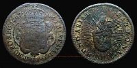 1767 AD., Hungary, Austro-Hungarian empire, Hapsburg rule, Maria Theresia, 1 Denar, KM 383. 