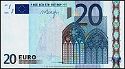 European Union, European Central Bank, Pick 16y. 20 Euro, 2011 AD., Printer: Bank of Greece, N007A1-Y05490621424 Obverse 