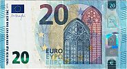 European Union, European Central Bank, Pick 22n. 20 Euro, 2015 AD., Printer: Oesterreichische Banknoten und Sicherheitsdruck GmbH, Vienna, Austria, N007A3-NA3112177357 Obverse 