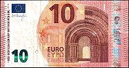 European Union, European Central Bank, Pick 21n. 10 Euro, 2019 AD., Printer: Oesterreichische Banknoten und Sicherheitsdruck GmbH, Vienna, Austria, N013D5-NB5418173178 Obverse 